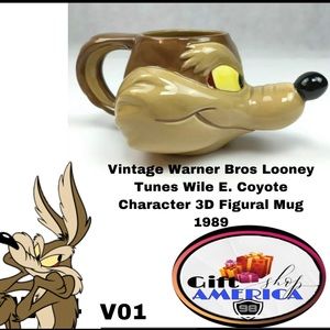 Vintage Warner Bros Looney Tunes Wile E. Coyote Ch